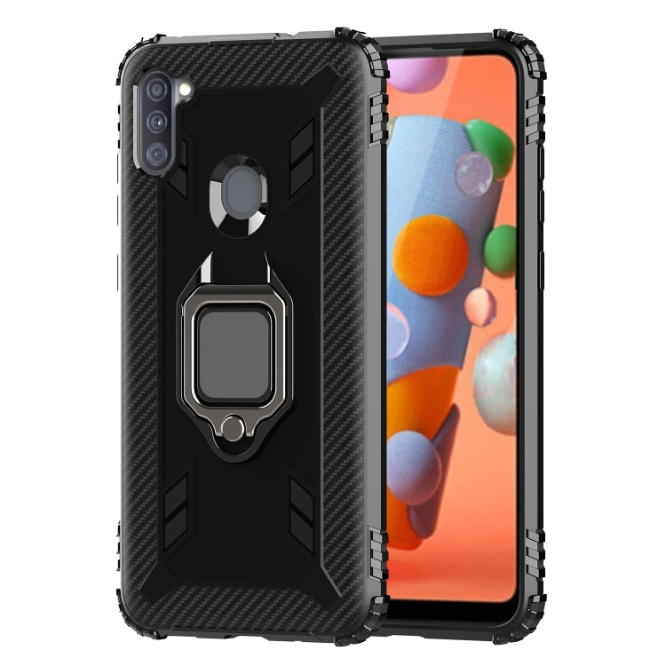 Carbon Fiber Protective Case with 360 Degree Rotating Ring Holder, For LG K51 / Q51, For LG Stylo 6, For Motorola Moto G Stylus, For Google Pixel 4a, For Xiaomi Redmi 10X / Note 9, For Xiaomi Redmi 9, For Huawei nova 5i Pro / Mate 30 Lite / nova 5z����...