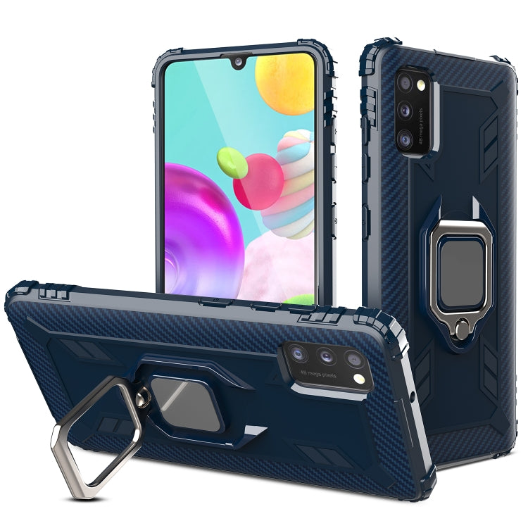 Carbon Fiber Protective Case with 360 Degree Rotating Ring Holder, For LG K51 / Q51, For LG Stylo 6, For Motorola Moto G Stylus, For Google Pixel 4a, For Xiaomi Redmi 10X / Note 9, For Xiaomi Redmi 9, For Huawei nova 5i Pro / Mate 30 Lite / nova 5z����...
