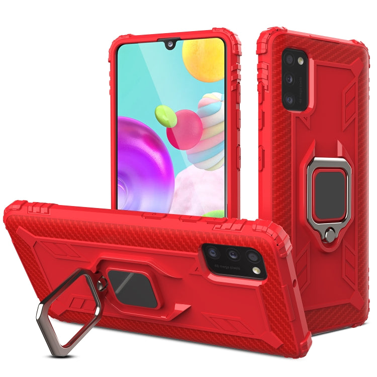 Carbon Fiber Protective Case with 360 Degree Rotating Ring Holder, For LG K51 / Q51, For LG Stylo 6, For Motorola Moto G Stylus, For Google Pixel 4a, For Xiaomi Redmi 10X / Note 9, For Xiaomi Redmi 9, For Huawei nova 5i Pro / Mate 30 Lite / nova 5z����...