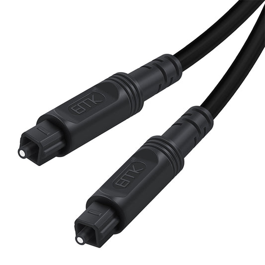 EMK Square Port to Square Port Digital Audio Speaker Optical Fiber Connecting Cable