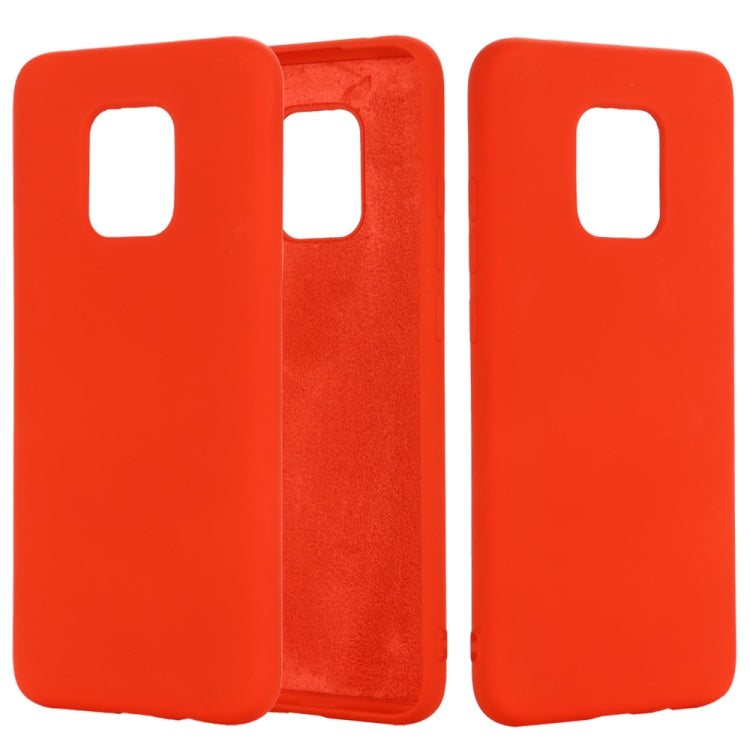 Pure Color Liquid Silicone Shockproof Full Coverage Case, For Samsung Galaxy Note20 5G, For Xiaomi Redmi 10X 5G / 10X Pro 5G, For Xiaomi Redmi Note 9 / Redmi 10X 4G