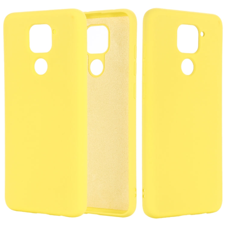 Pure Color Liquid Silicone Shockproof Full Coverage Case, For Samsung Galaxy Note20 5G, For Xiaomi Redmi 10X 5G / 10X Pro 5G, For Xiaomi Redmi Note 9 / Redmi 10X 4G