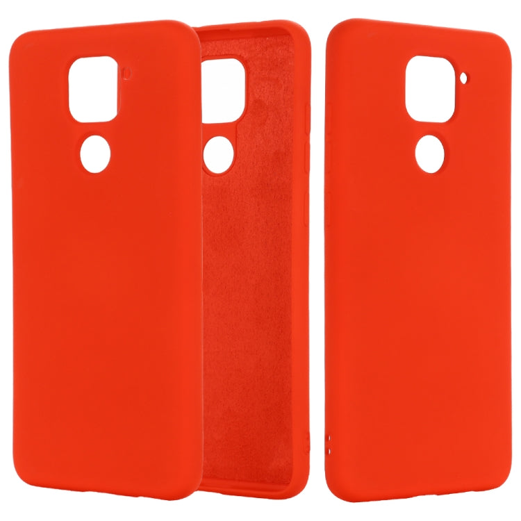 Pure Color Liquid Silicone Shockproof Full Coverage Case, For Samsung Galaxy Note20 5G, For Xiaomi Redmi 10X 5G / 10X Pro 5G, For Xiaomi Redmi Note 9 / Redmi 10X 4G