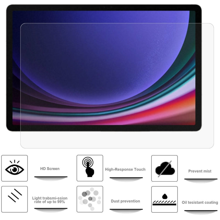 Full Screen HD PET Screen Protector, For Samsung Galaxy Tab S9, For Samsung Galaxy Tab S9 Ultra, For Samsung Galaxy Tab S9+, For Samsung Galaxy Tab S8+, For Samsung Galaxy Tab S8