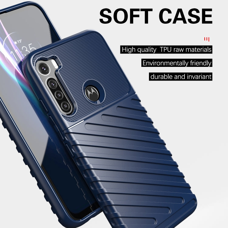 Thunderbolt Shockproof TPU Protective Soft Case, For Motorola Moto One Fusion Plus