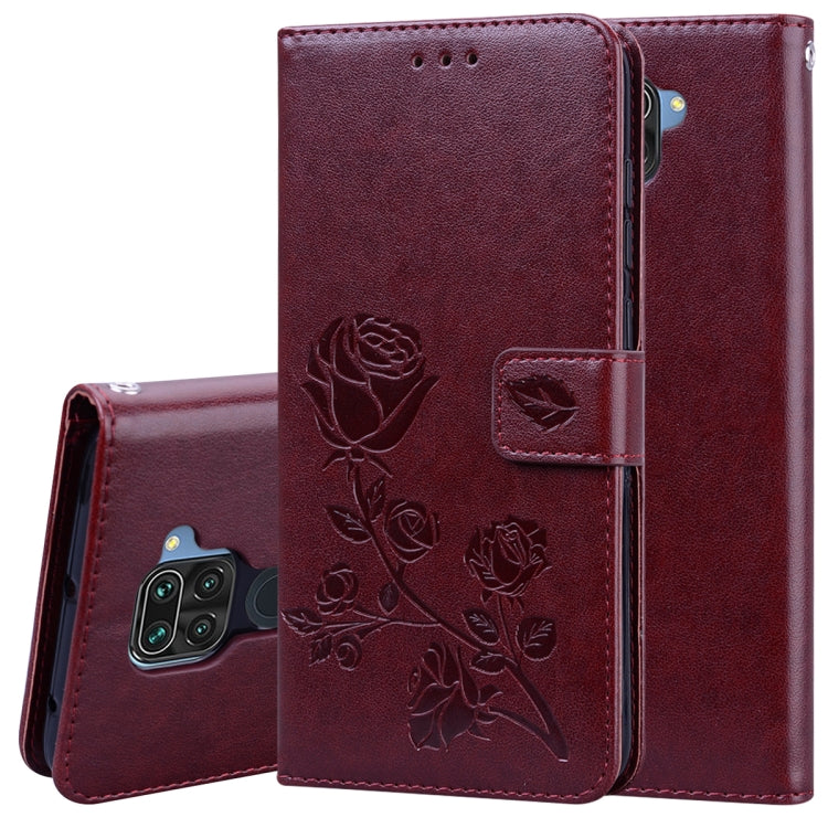 Rose Embossed Horizontal Flip PU Leather Case with Holder & Card Slots & Wallet, For Xiaomi Redmi Note 9, For Huawei P Smart 2020, For Huawei Honor 9S, For Huawei Y7P / Honor 9C, For Huawei Honor 9A, For Samsung Galaxy A11, For Samsung Galaxy A31������...