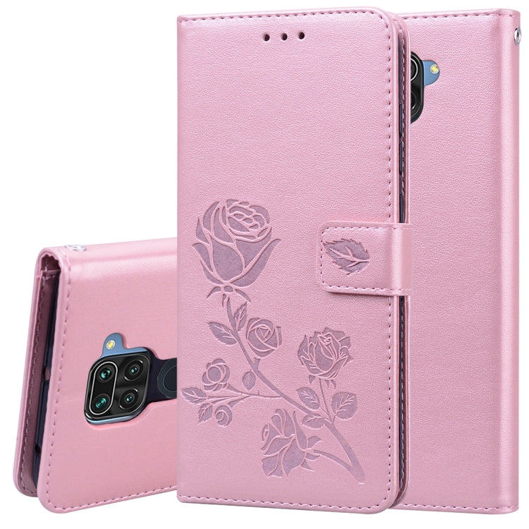 Rose Embossed Horizontal Flip PU Leather Case with Holder & Card Slots & Wallet, For Xiaomi Redmi Note 9, For Huawei P Smart 2020, For Huawei Honor 9S, For Huawei Y7P / Honor 9C, For Huawei Honor 9A, For Samsung Galaxy A11, For Samsung Galaxy A31������...