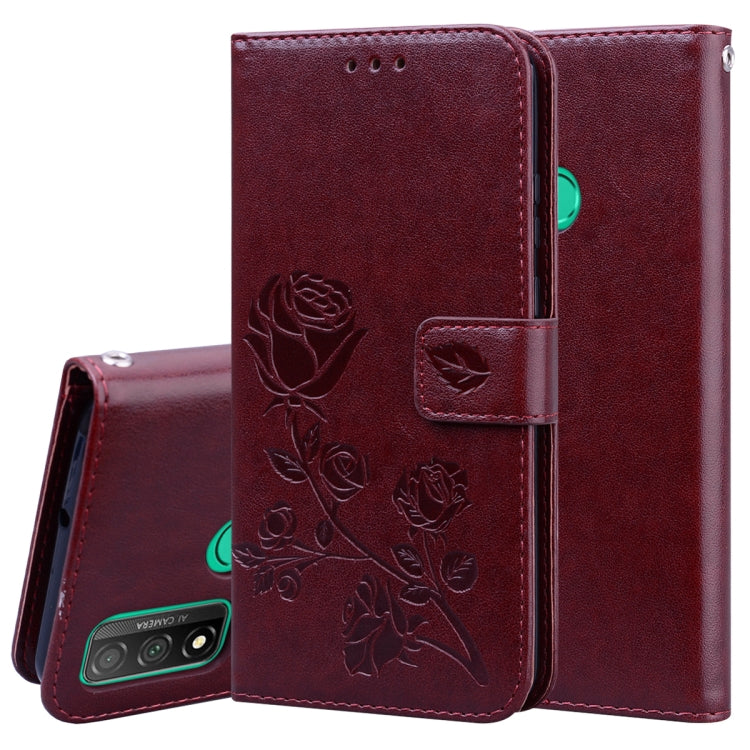 Rose Embossed Horizontal Flip PU Leather Case with Holder & Card Slots & Wallet, For Xiaomi Redmi Note 9, For Huawei P Smart 2020, For Huawei Honor 9S, For Huawei Y7P / Honor 9C, For Huawei Honor 9A, For Samsung Galaxy A11, For Samsung Galaxy A31������...
