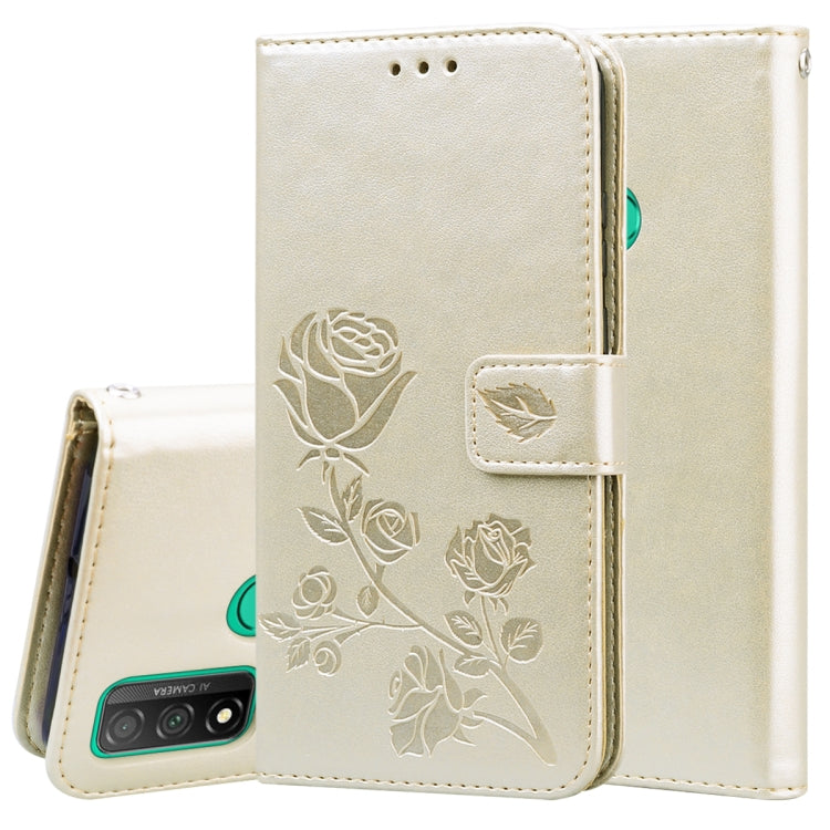 Rose Embossed Horizontal Flip PU Leather Case with Holder & Card Slots & Wallet, For Xiaomi Redmi Note 9, For Huawei P Smart 2020, For Huawei Honor 9S, For Huawei Y7P / Honor 9C, For Huawei Honor 9A, For Samsung Galaxy A11, For Samsung Galaxy A31������...