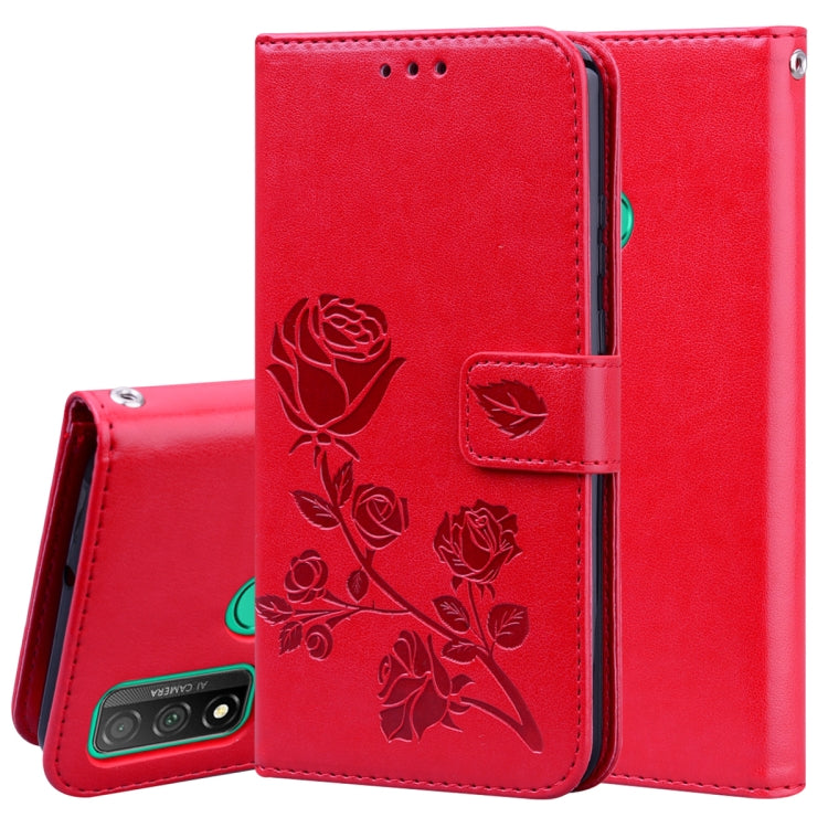 Rose Embossed Horizontal Flip PU Leather Case with Holder & Card Slots & Wallet, For Xiaomi Redmi Note 9, For Huawei P Smart 2020, For Huawei Honor 9S, For Huawei Y7P / Honor 9C, For Huawei Honor 9A, For Samsung Galaxy A11, For Samsung Galaxy A31������...