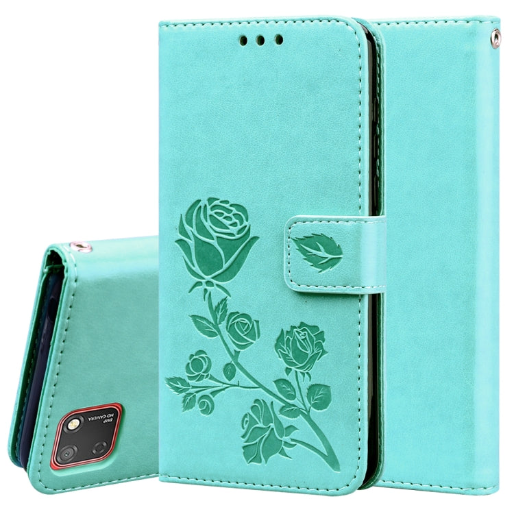 Rose Embossed Horizontal Flip PU Leather Case with Holder & Card Slots & Wallet, For Xiaomi Redmi Note 9, For Huawei P Smart 2020, For Huawei Honor 9S, For Huawei Y7P / Honor 9C, For Huawei Honor 9A, For Samsung Galaxy A11, For Samsung Galaxy A31������...