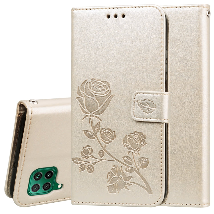 Rose Embossed Horizontal Flip PU Leather Case with Holder & Card Slots & Wallet, For Xiaomi Redmi Note 9, For Huawei P Smart 2020, For Huawei Honor 9S, For Huawei Y7P / Honor 9C, For Huawei Honor 9A, For Samsung Galaxy A11, For Samsung Galaxy A31������...
