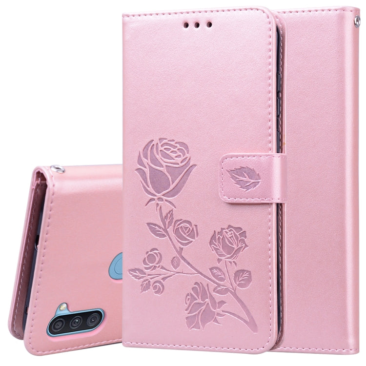 Rose Embossed Horizontal Flip PU Leather Case with Holder & Card Slots & Wallet, For Xiaomi Redmi Note 9, For Huawei P Smart 2020, For Huawei Honor 9S, For Huawei Y7P / Honor 9C, For Huawei Honor 9A, For Samsung Galaxy A11, For Samsung Galaxy A31������...