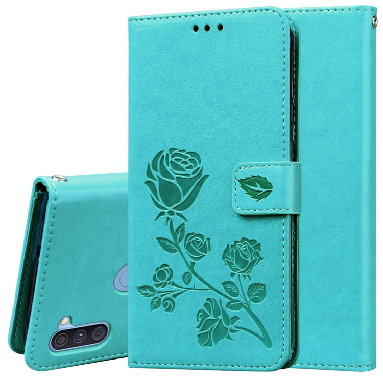 Rose Embossed Horizontal Flip PU Leather Case with Holder & Card Slots & Wallet, For Xiaomi Redmi Note 9, For Huawei P Smart 2020, For Huawei Honor 9S, For Huawei Y7P / Honor 9C, For Huawei Honor 9A, For Samsung Galaxy A11, For Samsung Galaxy A31������...