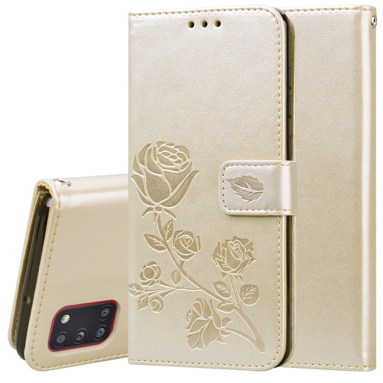 Rose Embossed Horizontal Flip PU Leather Case with Holder & Card Slots & Wallet, For Xiaomi Redmi Note 9, For Huawei P Smart 2020, For Huawei Honor 9S, For Huawei Y7P / Honor 9C, For Huawei Honor 9A, For Samsung Galaxy A11, For Samsung Galaxy A31������...