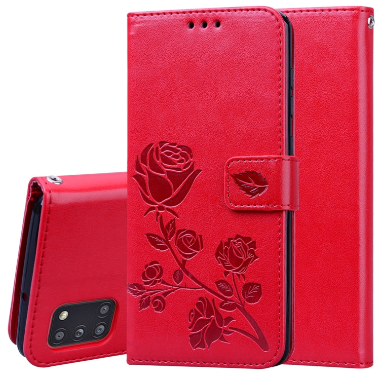Rose Embossed Horizontal Flip PU Leather Case with Holder & Card Slots & Wallet, For Xiaomi Redmi Note 9, For Huawei P Smart 2020, For Huawei Honor 9S, For Huawei Y7P / Honor 9C, For Huawei Honor 9A, For Samsung Galaxy A11, For Samsung Galaxy A31������...
