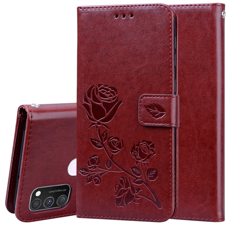Rose Embossed Horizontal Flip PU Leather Case with Holder & Card Slots & Wallet, For Xiaomi Redmi Note 9, For Huawei P Smart 2020, For Huawei Honor 9S, For Huawei Y7P / Honor 9C, For Huawei Honor 9A, For Samsung Galaxy A11, For Samsung Galaxy A31������...