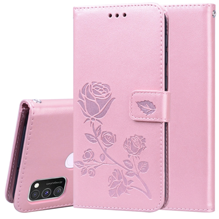 Rose Embossed Horizontal Flip PU Leather Case with Holder & Card Slots & Wallet, For Xiaomi Redmi Note 9, For Huawei P Smart 2020, For Huawei Honor 9S, For Huawei Y7P / Honor 9C, For Huawei Honor 9A, For Samsung Galaxy A11, For Samsung Galaxy A31������...