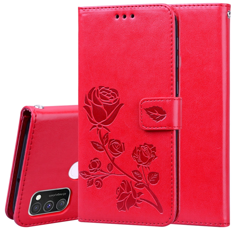 Rose Embossed Horizontal Flip PU Leather Case with Holder & Card Slots & Wallet, For Xiaomi Redmi Note 9, For Huawei P Smart 2020, For Huawei Honor 9S, For Huawei Y7P / Honor 9C, For Huawei Honor 9A, For Samsung Galaxy A11, For Samsung Galaxy A31������...