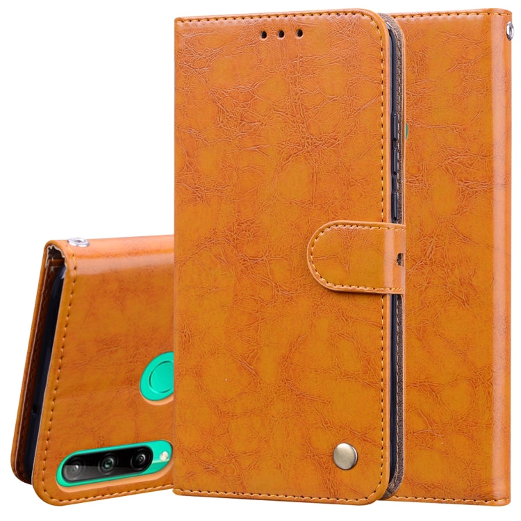 Business Style Oil Wax Texture Horizontal Flip Leather Case with Holder & Card Slots & Wallet, For Huawei P40 lite E, For Huawei Honor 9A, For Huawei Honor 9S, For Samsung Galaxy M21, For Samsung Galaxy A11, For Samsung Galaxy A31, For Samsung Galaxy A...