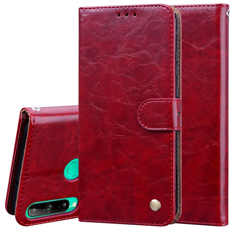 Business Style Oil Wax Texture Horizontal Flip Leather Case with Holder & Card Slots & Wallet, For Huawei P40 lite E, For Huawei Honor 9A, For Huawei Honor 9S, For Samsung Galaxy M21, For Samsung Galaxy A11, For Samsung Galaxy A31, For Samsung Galaxy A...