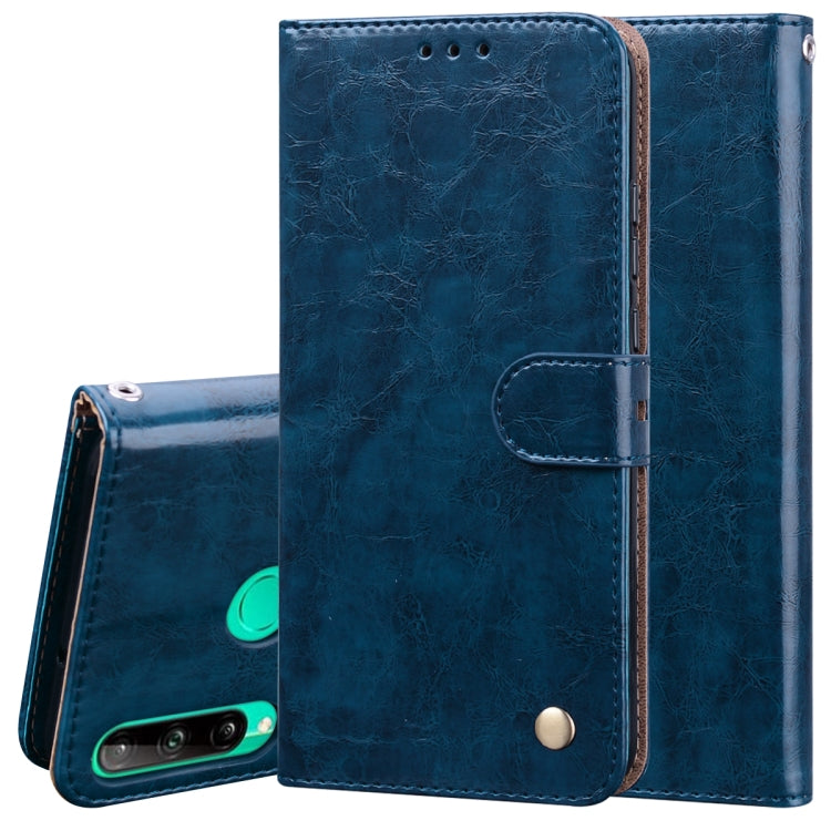 Business Style Oil Wax Texture Horizontal Flip Leather Case with Holder & Card Slots & Wallet, For Huawei P40 lite E, For Huawei Honor 9A, For Huawei Honor 9S, For Samsung Galaxy M21, For Samsung Galaxy A11, For Samsung Galaxy A31, For Samsung Galaxy A...