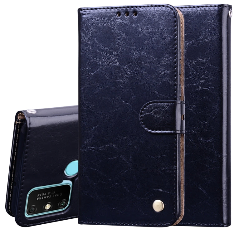 Business Style Oil Wax Texture Horizontal Flip Leather Case with Holder & Card Slots & Wallet, For Huawei P40 lite E, For Huawei Honor 9A, For Huawei Honor 9S, For Samsung Galaxy M21, For Samsung Galaxy A11, For Samsung Galaxy A31, For Samsung Galaxy A...