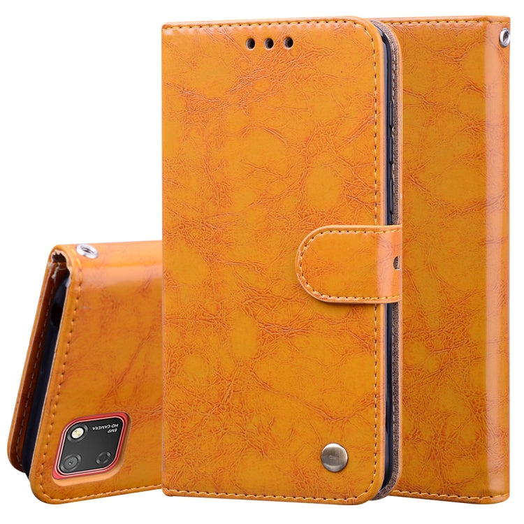 Business Style Oil Wax Texture Horizontal Flip Leather Case with Holder & Card Slots & Wallet, For Huawei P40 lite E, For Huawei Honor 9A, For Huawei Honor 9S, For Samsung Galaxy M21, For Samsung Galaxy A11, For Samsung Galaxy A31, For Samsung Galaxy A...