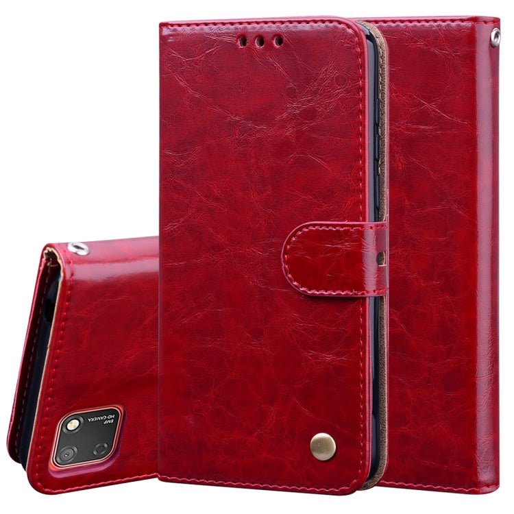 Business Style Oil Wax Texture Horizontal Flip Leather Case with Holder & Card Slots & Wallet, For Huawei P40 lite E, For Huawei Honor 9A, For Huawei Honor 9S, For Samsung Galaxy M21, For Samsung Galaxy A11, For Samsung Galaxy A31, For Samsung Galaxy A...
