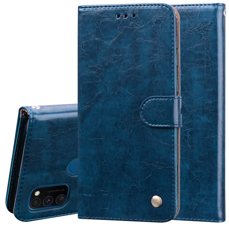 Business Style Oil Wax Texture Horizontal Flip Leather Case with Holder & Card Slots & Wallet, For Huawei P40 lite E, For Huawei Honor 9A, For Huawei Honor 9S, For Samsung Galaxy M21, For Samsung Galaxy A11, For Samsung Galaxy A31, For Samsung Galaxy A...
