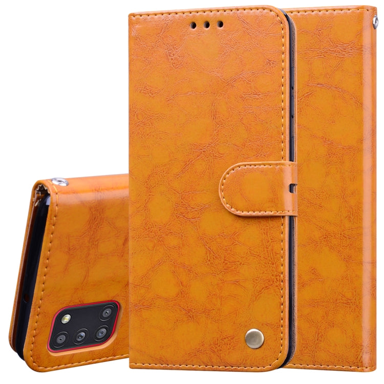 Business Style Oil Wax Texture Horizontal Flip Leather Case with Holder & Card Slots & Wallet, For Huawei P40 lite E, For Huawei Honor 9A, For Huawei Honor 9S, For Samsung Galaxy M21, For Samsung Galaxy A11, For Samsung Galaxy A31, For Samsung Galaxy A...