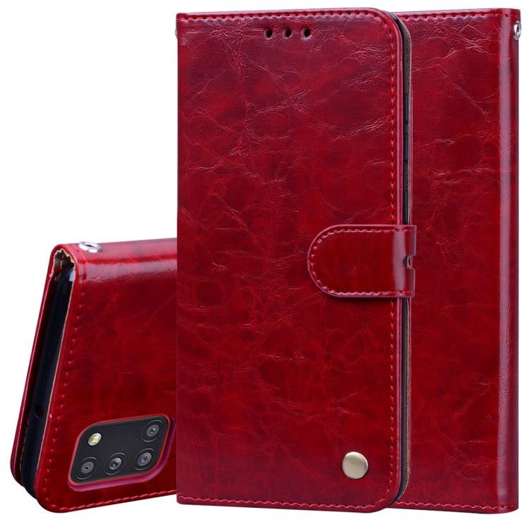Business Style Oil Wax Texture Horizontal Flip Leather Case with Holder & Card Slots & Wallet, For Huawei P40 lite E, For Huawei Honor 9A, For Huawei Honor 9S, For Samsung Galaxy M21, For Samsung Galaxy A11, For Samsung Galaxy A31, For Samsung Galaxy A...