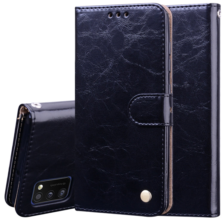 Business Style Oil Wax Texture Horizontal Flip Leather Case with Holder & Card Slots & Wallet, For Huawei P40 lite E, For Huawei Honor 9A, For Huawei Honor 9S, For Samsung Galaxy M21, For Samsung Galaxy A11, For Samsung Galaxy A31, For Samsung Galaxy A...