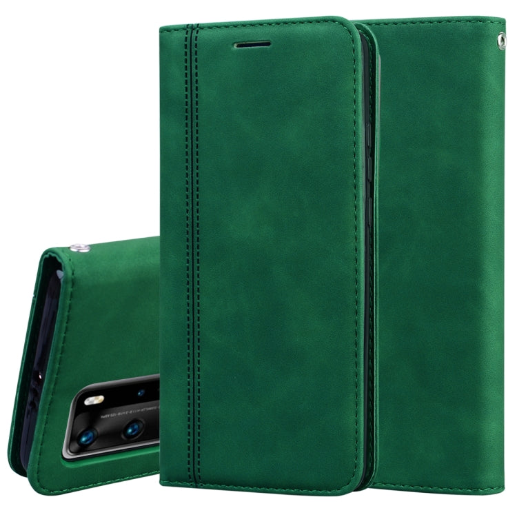 Frosted Business Magnetic Horizontal Flip PU Leather Case with Holder & Card Slot & Lanyard, For Huawei P40 Pro, For Huawei P40 Lite, For Huawei P Smart 2019, For Huawei P Smart / Enjoy 7S, For Huawei Y5 (2018), For Huawei P30 Lite���������������������...