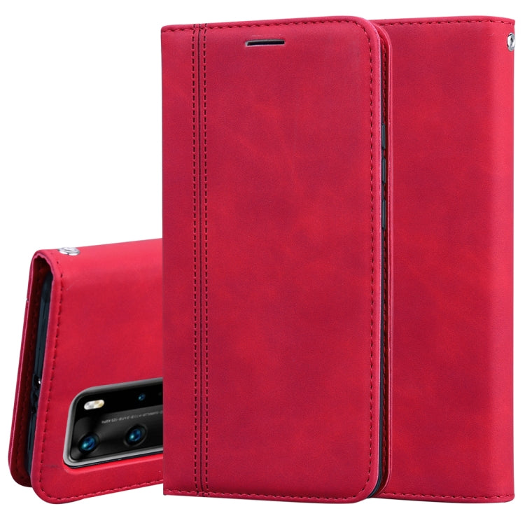 Frosted Business Magnetic Horizontal Flip PU Leather Case with Holder & Card Slot & Lanyard, For Huawei P40 Pro, For Huawei P40 Lite, For Huawei P Smart 2019, For Huawei P Smart / Enjoy 7S, For Huawei Y5 (2018), For Huawei P30 Lite���������������������...