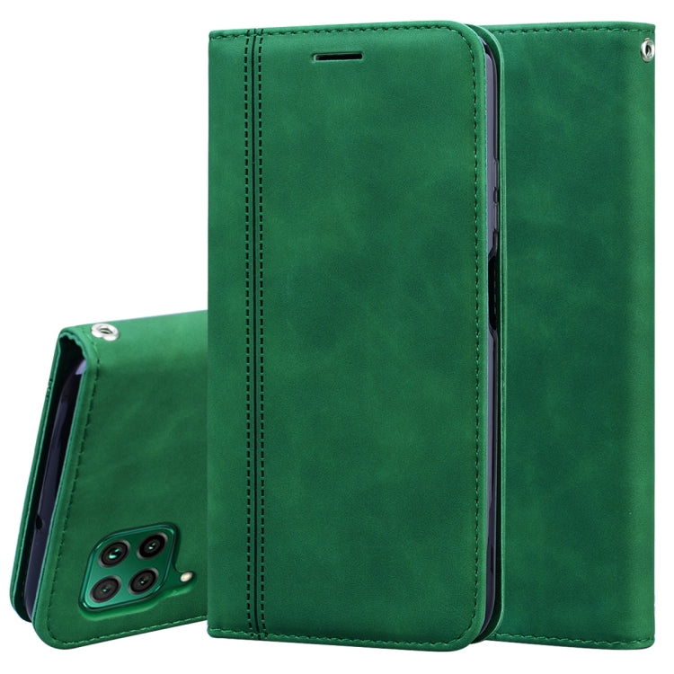 Frosted Business Magnetic Horizontal Flip PU Leather Case with Holder & Card Slot & Lanyard, For Huawei P40 Pro, For Huawei P40 Lite, For Huawei P Smart 2019, For Huawei P Smart / Enjoy 7S, For Huawei Y5 (2018), For Huawei P30 Lite���������������������...