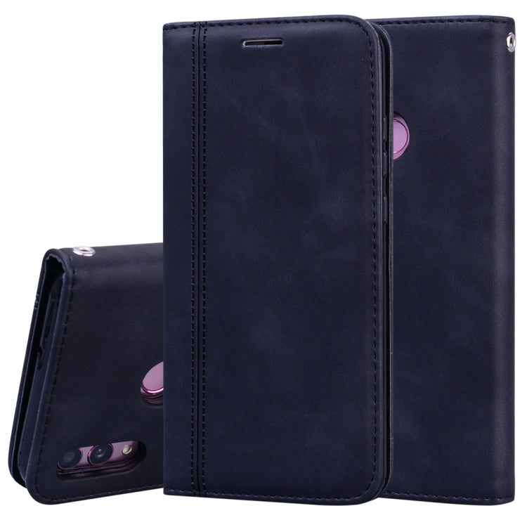 Frosted Business Magnetic Horizontal Flip PU Leather Case with Holder & Card Slot & Lanyard, For Huawei P40 Pro, For Huawei P40 Lite, For Huawei P Smart 2019, For Huawei P Smart / Enjoy 7S, For Huawei Y5 (2018), For Huawei P30 Lite���������������������...