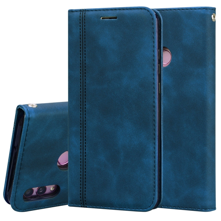 Frosted Business Magnetic Horizontal Flip PU Leather Case with Holder & Card Slot & Lanyard, For Huawei P40 Pro, For Huawei P40 Lite, For Huawei P Smart 2019, For Huawei P Smart / Enjoy 7S, For Huawei Y5 (2018), For Huawei P30 Lite���������������������...
