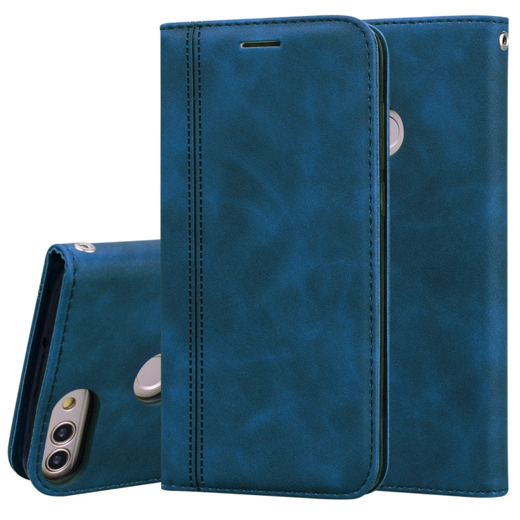 Frosted Business Magnetic Horizontal Flip PU Leather Case with Holder & Card Slot & Lanyard, For Huawei P40 Pro, For Huawei P40 Lite, For Huawei P Smart 2019, For Huawei P Smart / Enjoy 7S, For Huawei Y5 (2018), For Huawei P30 Lite���������������������...
