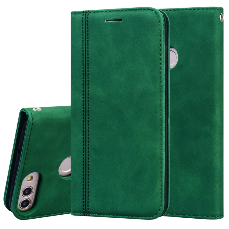 Frosted Business Magnetic Horizontal Flip PU Leather Case with Holder & Card Slot & Lanyard, For Huawei P40 Pro, For Huawei P40 Lite, For Huawei P Smart 2019, For Huawei P Smart / Enjoy 7S, For Huawei Y5 (2018), For Huawei P30 Lite���������������������...