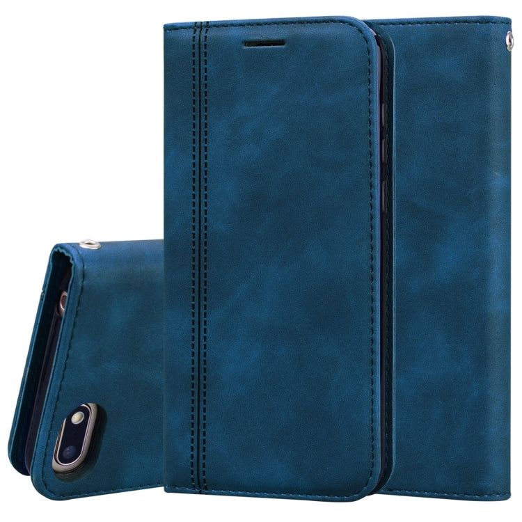 Frosted Business Magnetic Horizontal Flip PU Leather Case with Holder & Card Slot & Lanyard, For Huawei P40 Pro, For Huawei P40 Lite, For Huawei P Smart 2019, For Huawei P Smart / Enjoy 7S, For Huawei Y5 (2018), For Huawei P30 Lite���������������������...