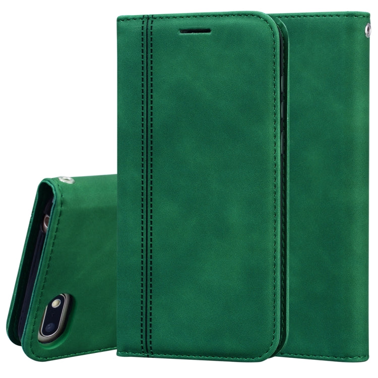 Frosted Business Magnetic Horizontal Flip PU Leather Case with Holder & Card Slot & Lanyard, For Huawei P40 Pro, For Huawei P40 Lite, For Huawei P Smart 2019, For Huawei P Smart / Enjoy 7S, For Huawei Y5 (2018), For Huawei P30 Lite���������������������...