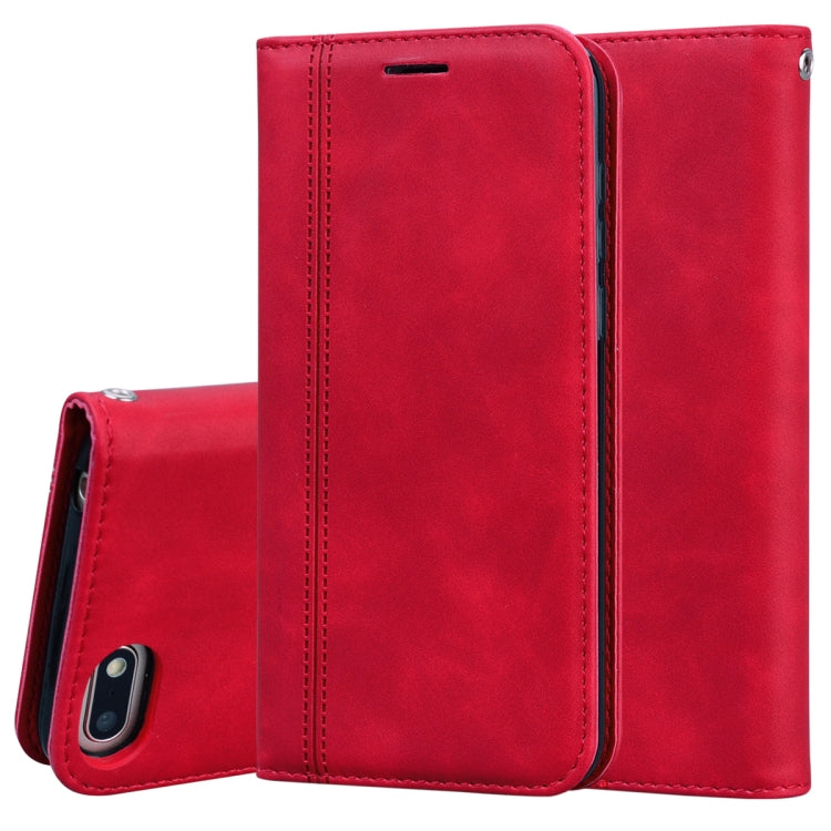 Frosted Business Magnetic Horizontal Flip PU Leather Case with Holder & Card Slot & Lanyard, For Huawei P40 Pro, For Huawei P40 Lite, For Huawei P Smart 2019, For Huawei P Smart / Enjoy 7S, For Huawei Y5 (2018), For Huawei P30 Lite���������������������...