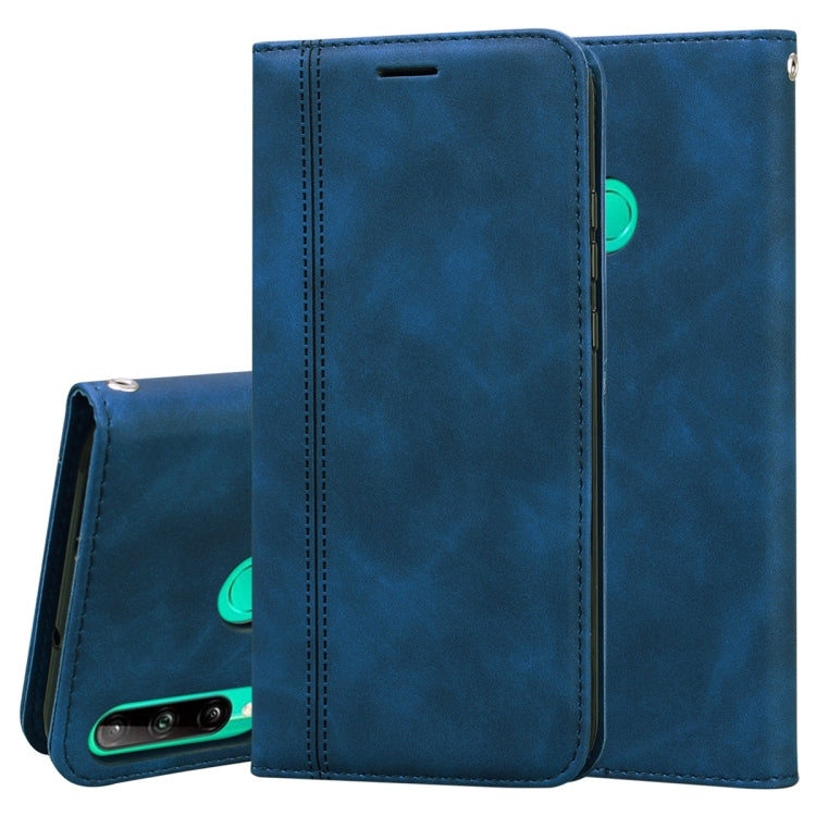 Frosted Business Magnetic Horizontal Flip PU Leather Case with Holder & Card Slot & Lanyard, For Huawei P40 Pro, For Huawei P40 Lite, For Huawei P Smart 2019, For Huawei P Smart / Enjoy 7S, For Huawei Y5 (2018), For Huawei P30 Lite���������������������...
