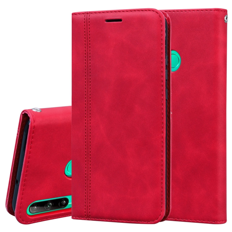 Frosted Business Magnetic Horizontal Flip PU Leather Case with Holder & Card Slot & Lanyard, For Huawei P40 Pro, For Huawei P40 Lite, For Huawei P Smart 2019, For Huawei P Smart / Enjoy 7S, For Huawei Y5 (2018), For Huawei P30 Lite���������������������...