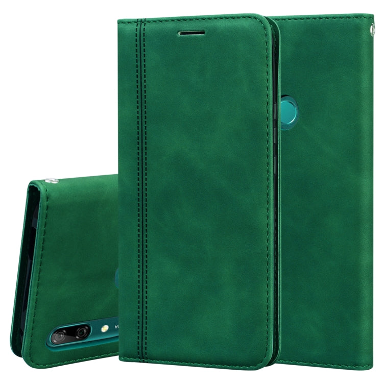 Frosted Business Magnetic Horizontal Flip PU Leather Case with Holder & Card Slot & Lanyard, For Huawei P40 Pro, For Huawei P40 Lite, For Huawei P Smart 2019, For Huawei P Smart / Enjoy 7S, For Huawei Y5 (2018), For Huawei P30 Lite���������������������...