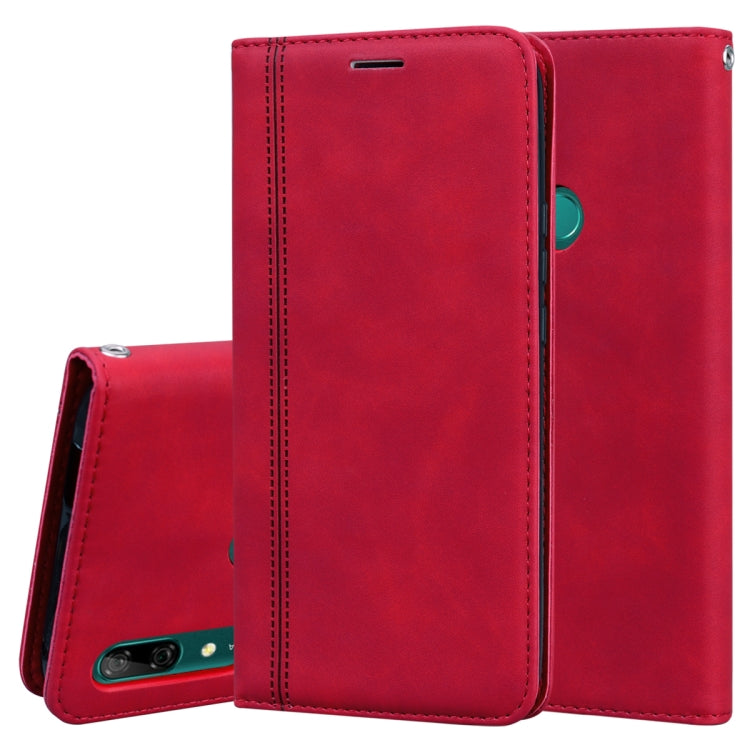 Frosted Business Magnetic Horizontal Flip PU Leather Case with Holder & Card Slot & Lanyard, For Huawei P40 Pro, For Huawei P40 Lite, For Huawei P Smart 2019, For Huawei P Smart / Enjoy 7S, For Huawei Y5 (2018), For Huawei P30 Lite���������������������...