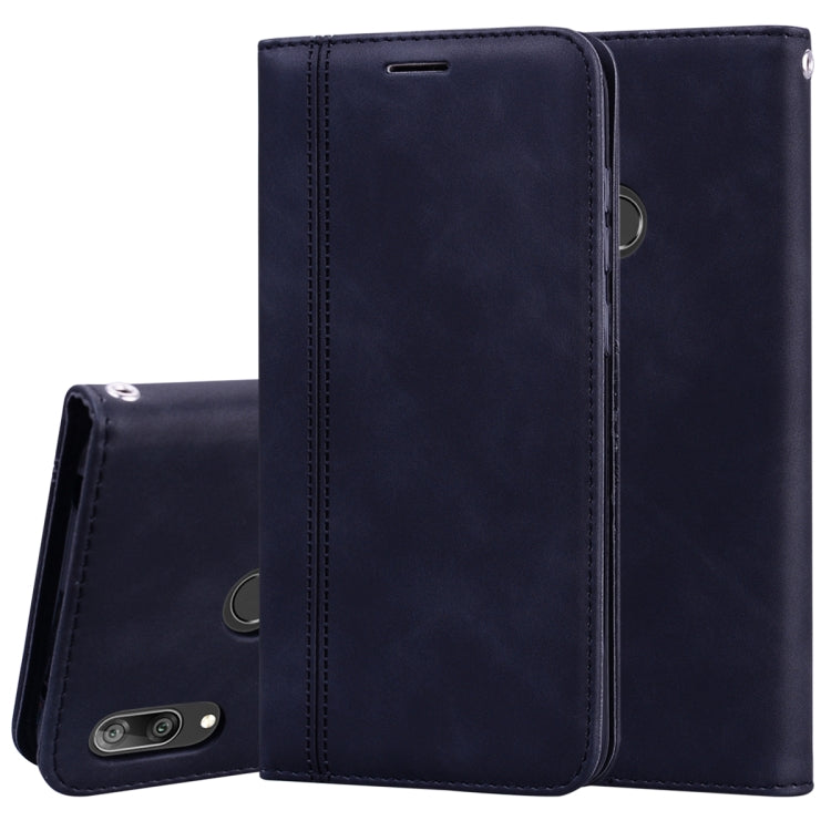 Frosted Business Magnetic Horizontal Flip PU Leather Case with Holder & Card Slot & Lanyard, For Huawei P40 Pro, For Huawei P40 Lite, For Huawei P Smart 2019, For Huawei P Smart / Enjoy 7S, For Huawei Y5 (2018), For Huawei P30 Lite���������������������...