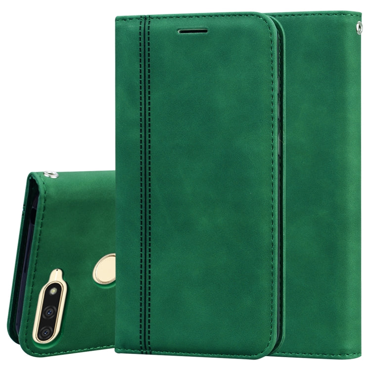 Frosted Business Magnetic Horizontal Flip PU Leather Case with Holder & Card Slot & Lanyard, For Huawei P40 Pro, For Huawei P40 Lite, For Huawei P Smart 2019, For Huawei P Smart / Enjoy 7S, For Huawei Y5 (2018), For Huawei P30 Lite���������������������...