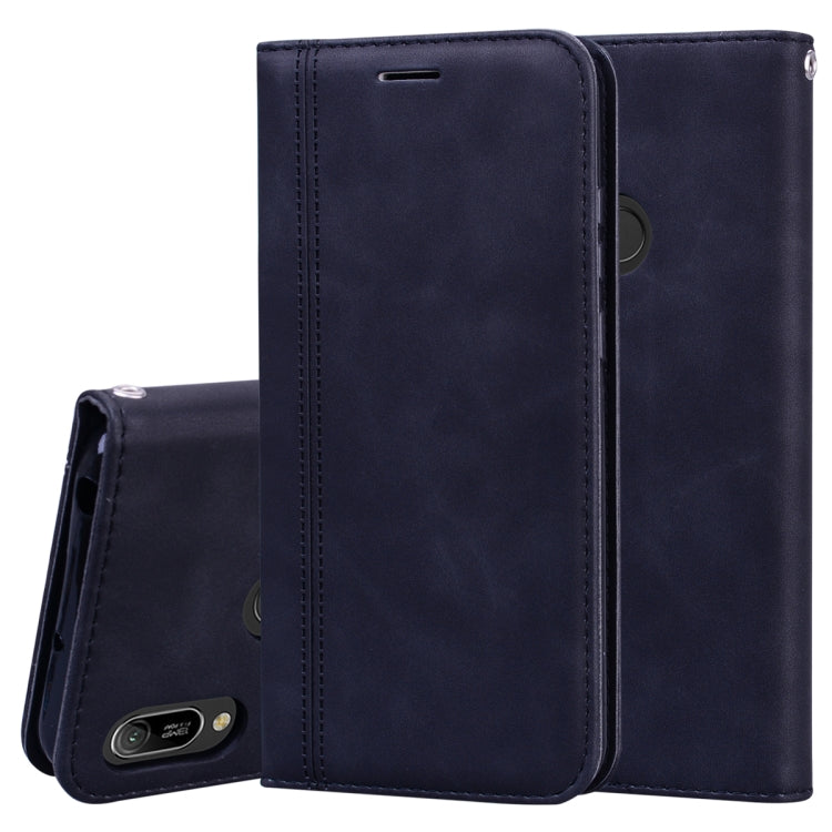 Frosted Business Magnetic Horizontal Flip PU Leather Case with Holder & Card Slot & Lanyard, For Huawei P40 Pro, For Huawei P40 Lite, For Huawei P Smart 2019, For Huawei P Smart / Enjoy 7S, For Huawei Y5 (2018), For Huawei P30 Lite���������������������...